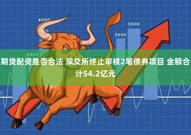 期货配资是否合法 深交所终止审核2笔债券项目 金额合计54.2亿元